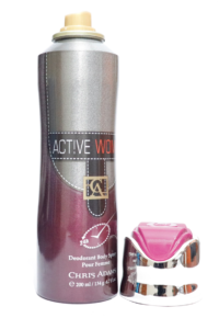 Chris Adams Active Woman | Pour Femme Deodorant Body Spray 200ml For Women |