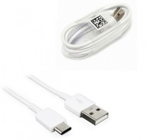 Type-C Fast Charging+ Data Transfer Cable in White