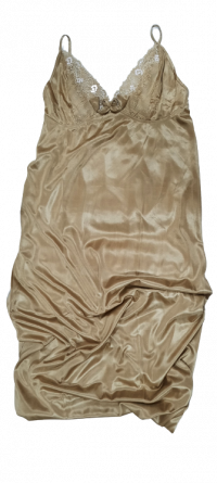 Sexy Nighty Set(Gown+Innerwear) Silk