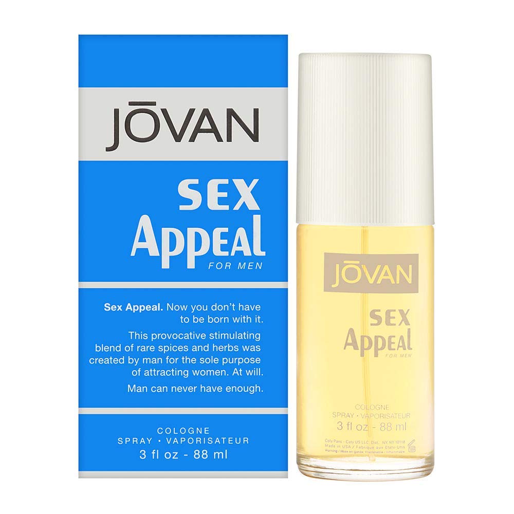 Jovan Sex Appeal Cologne Spray 88ml For Men Made In Usa
