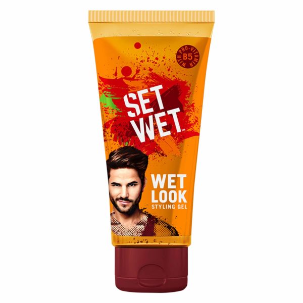 Set Wet Hair Gel Wet Look Styling Gel For Men - 100ml