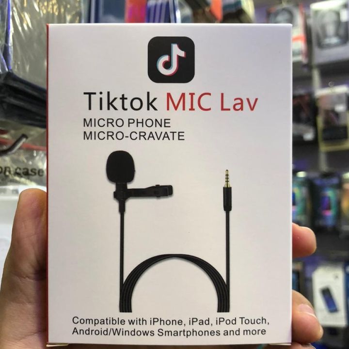 Cheap Mic Price of Tic Tok MIC Lav Microphone
