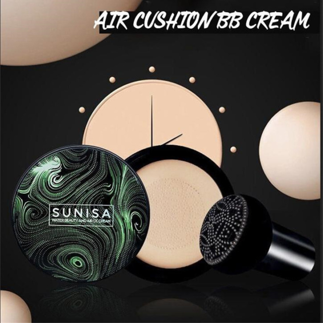 SUNISA Mushroom Head Foundation Air Cushion BB CC Cream Moisturizing Cream Makeup Long Lasting Matte Concealer