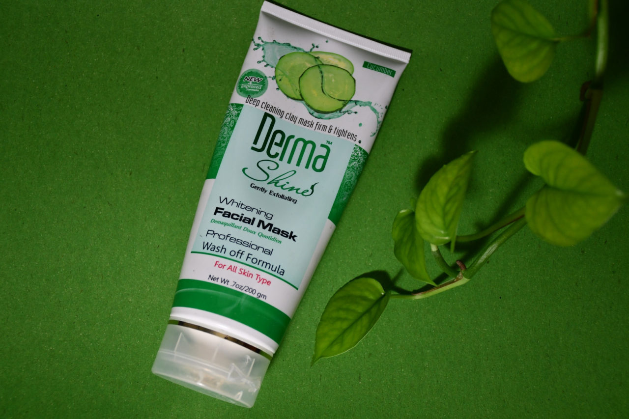 Derma Facial Mask Hydrating Cucumber Facial Mask