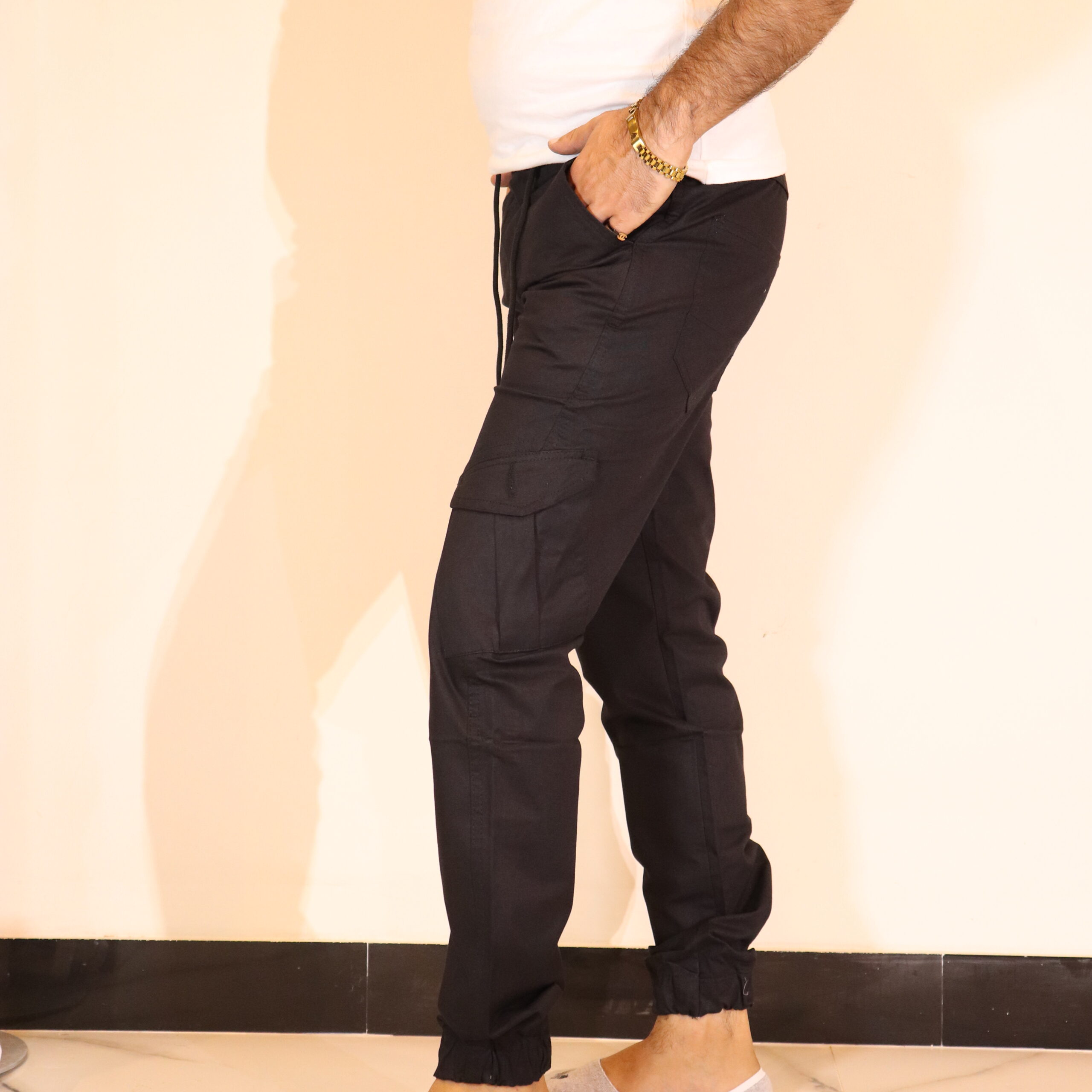 Generic Black Cargo Pants Men Hip Hop Streetwear Joggers Sweatpant Fashion  Harajuku Harem Pant MultiPocket Casual Mens Pants  Best Price Online   Jumia Egypt
