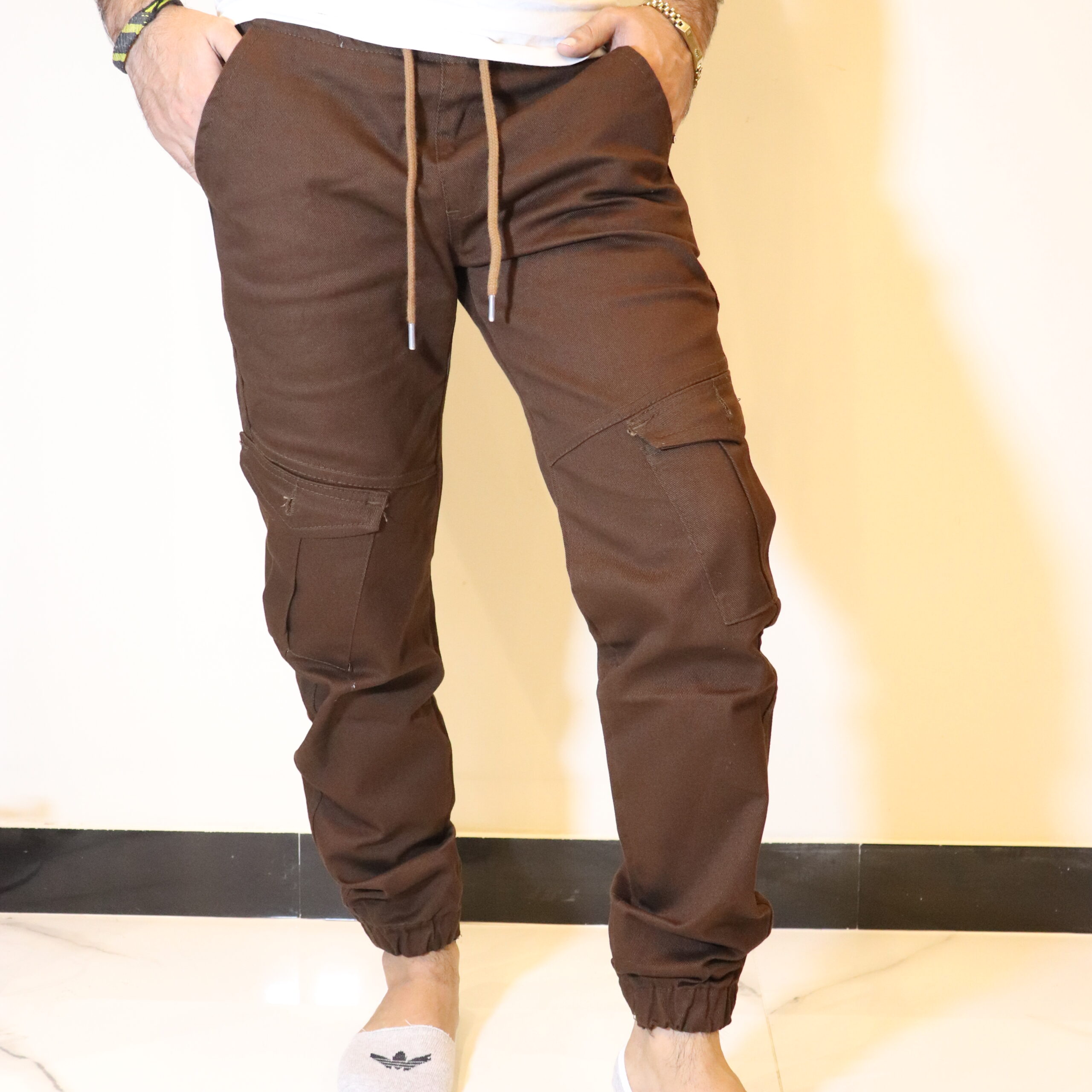 Casual Cargo Trousers 6 Pants Wear Full Combat Fashion Work Mens Cotton  Pocket / | eBay