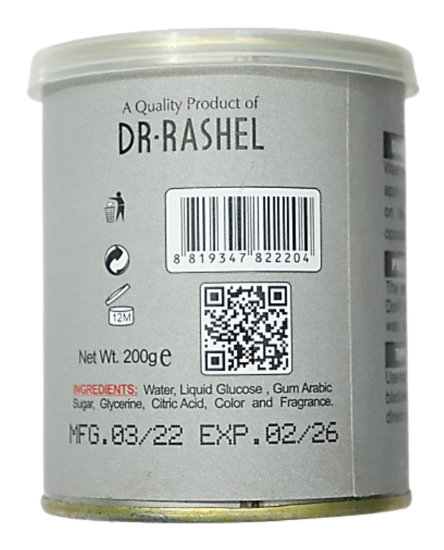 Dr. Rashel Halawa Deplatory Finger Wax With Charcoal Powder 200g