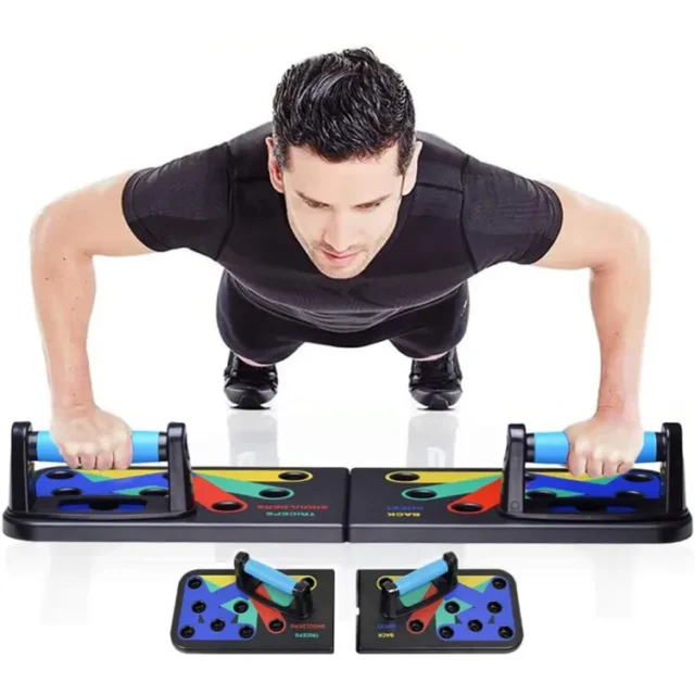 9 IN 1 Push Up Board Comprehensive Fitness Pushup Stand