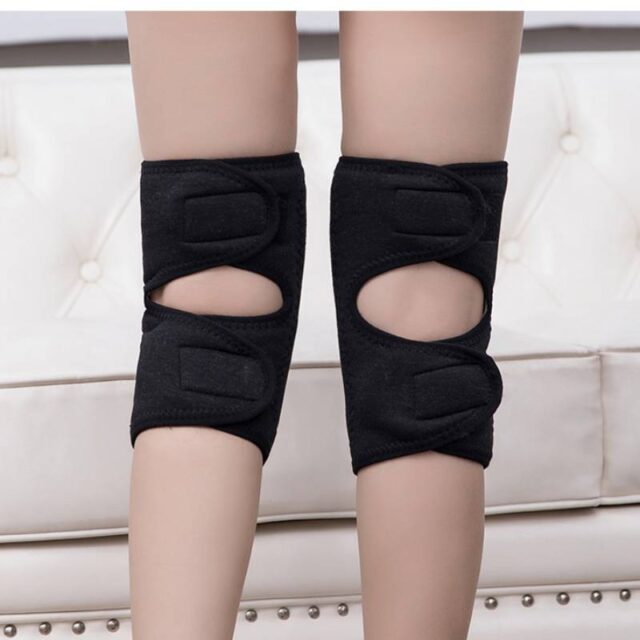Warm | Knee Pads | Thick Double Layer Adjustable | wool | Knee Warmer