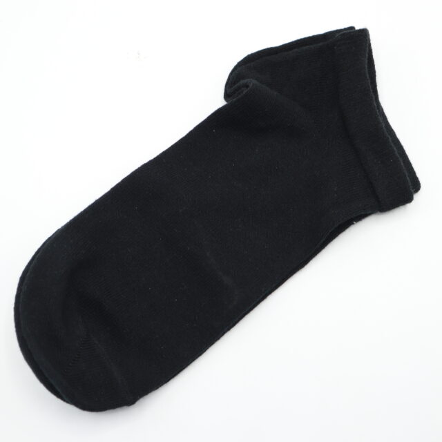  Pack Of 3 | Soft Cotton | Ankle Socks | Black Color