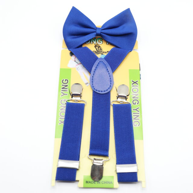 Adjustable | Suspenders | For | Mens | With | Bow Tie | Set