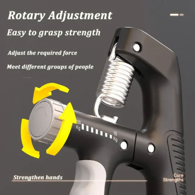 Hand Gripper | Adjustable Counting Hand Grip Strengthener