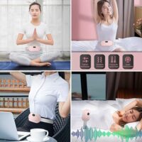 Electric Menstrual Heating Pad Period Cramp Massager