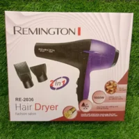 2 In 1 REMINGTON Professional Hair Dryer Model RE-2036