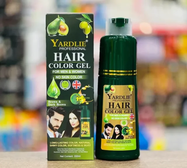 Yardlie Professional Dark Brown Hair Colour Gel