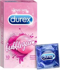 Durex Bubblegum Flavoured Condoms 12 Pack