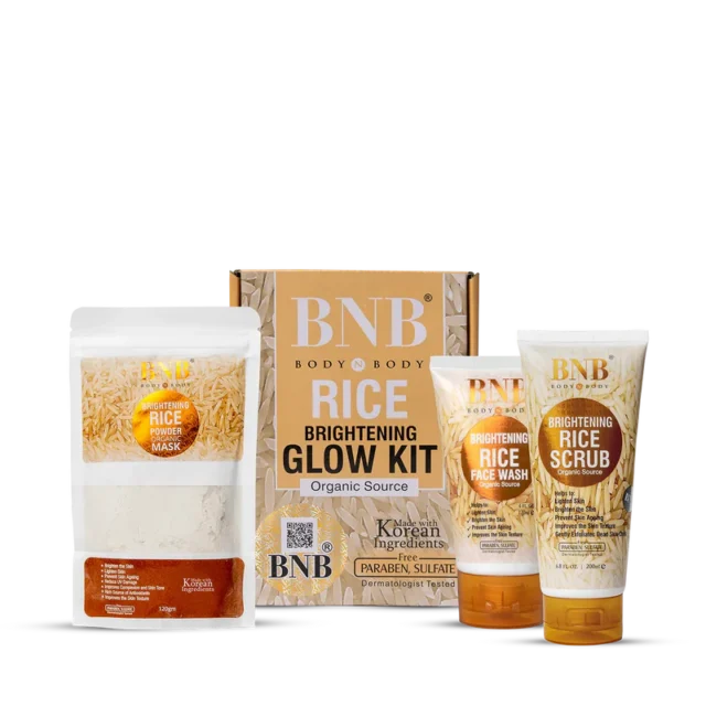 BNB Rice Brightening Glow Kit